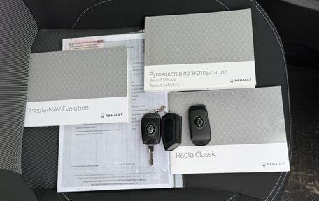 Renault Sandero II рестайлинг, 2022 год, 1 450 000 рублей, 27 фотография