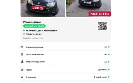 Suzuki Grand Vitara, 2008 год, 850 000 рублей, 26 фотография