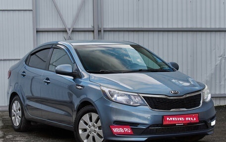 KIA Rio III рестайлинг, 2015 год, 960 000 рублей, 5 фотография