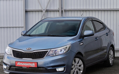 KIA Rio III рестайлинг, 2015 год, 960 000 рублей, 3 фотография