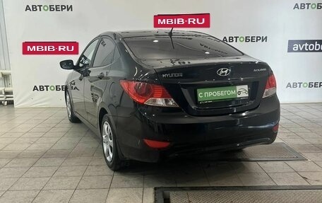 Hyundai Solaris II рестайлинг, 2011 год, 650 000 рублей, 3 фотография