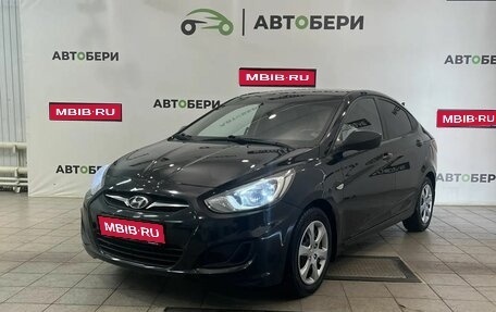 Hyundai Solaris II рестайлинг, 2011 год, 650 000 рублей, 1 фотография