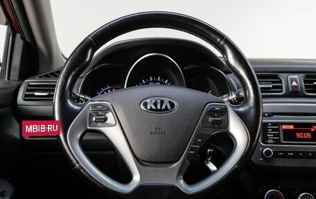 KIA Rio III рестайлинг, 2016 год, 1 170 000 рублей, 20 фотография