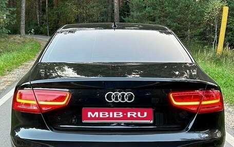 Audi A8, 2012 год, 1 330 000 рублей, 24 фотография