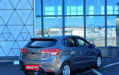KIA Rio III рестайлинг, 2016 год, 989 000 рублей, 5 фотография