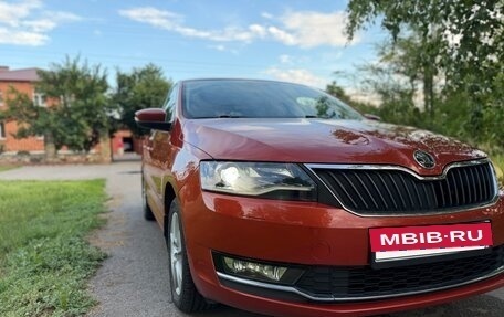 Skoda Rapid I, 2017 год, 1 300 000 рублей, 5 фотография