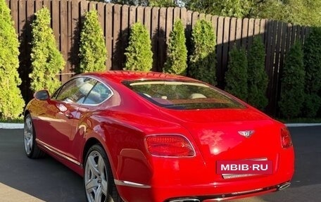 Bentley Continental GT II рестайлинг, 2012 год, 4 350 000 рублей, 7 фотография