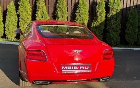 Bentley Continental GT II рестайлинг, 2012 год, 4 350 000 рублей, 10 фотография