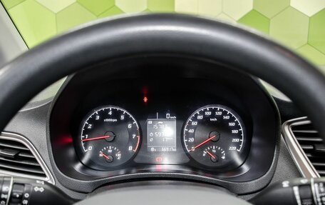 Hyundai Solaris II рестайлинг, 2021 год, 1 400 000 рублей, 15 фотография