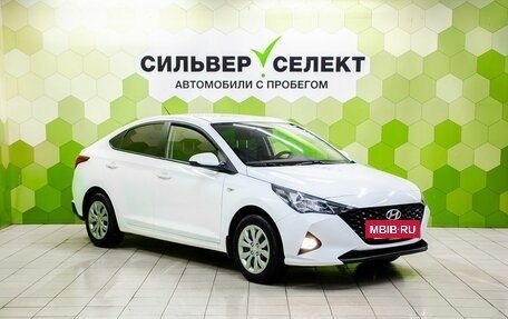 Hyundai Solaris II рестайлинг, 2021 год, 1 400 000 рублей, 5 фотография
