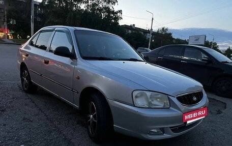 Hyundai Accent II, 2005 год, 385 000 рублей, 10 фотография