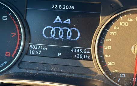 Audi A4, 2017 год, 2 300 000 рублей, 9 фотография