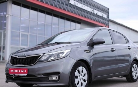 KIA Rio III рестайлинг, 2017 год, 1 202 040 рублей, 1 фотография