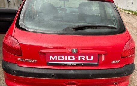 Peugeot 206, 2002 год, 180 000 рублей, 4 фотография