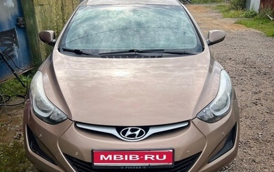 Hyundai Elantra V, 2014 год, 1 080 000 рублей, 1 фотография