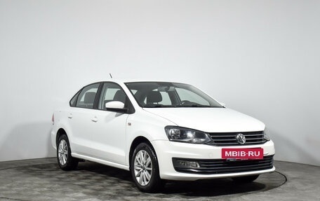 Volkswagen Polo VI (EU Market), 2017 год, 999 000 рублей, 3 фотография