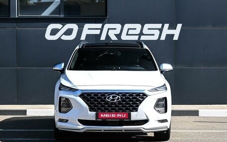 Hyundai Santa Fe IV, 2019 год, 2 924 000 рублей, 3 фотография