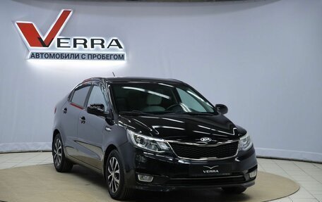 KIA Rio III рестайлинг, 2016 год, 990 000 рублей, 3 фотография