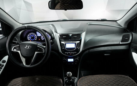 Hyundai Solaris II рестайлинг, 2014 год, 750 000 рублей, 10 фотография