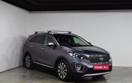 KIA Sorento III Prime рестайлинг, 2016 год, 2 327 000 рублей, 2 фотография