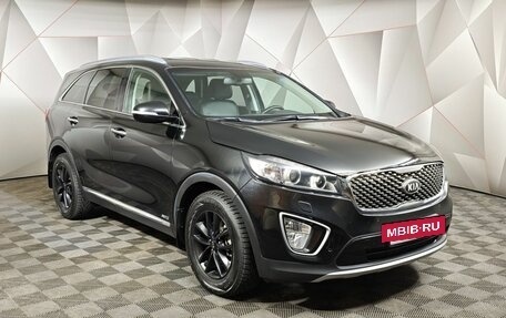 KIA Sorento III Prime рестайлинг, 2017 год, 2 455 000 рублей, 3 фотография