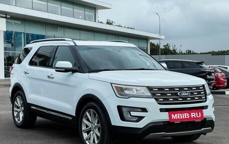 Ford Explorer VI, 2017 год, 3 399 333 рублей, 3 фотография