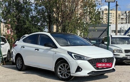 Hyundai Solaris II рестайлинг, 2021 год, 1 099 000 рублей, 3 фотография