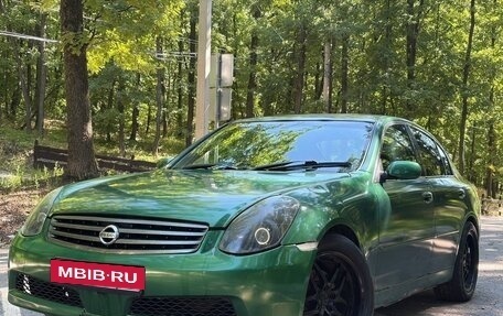 Nissan Skyline, 2002 год, 405 000 рублей, 9 фотография