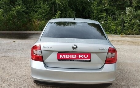 Skoda Rapid I, 2014 год, 810 000 рублей, 6 фотография