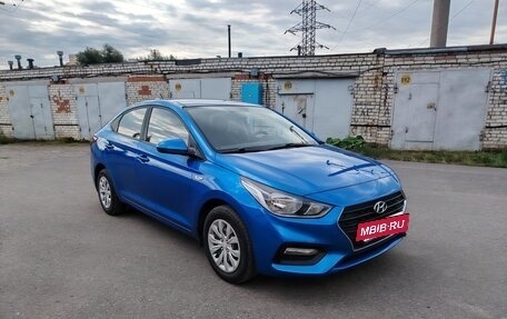 Hyundai Solaris II рестайлинг, 2017 год, 1 050 000 рублей, 3 фотография