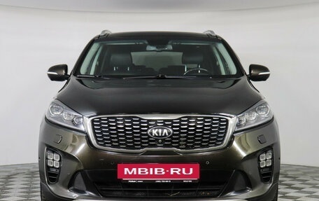 KIA Sorento III Prime рестайлинг, 2018 год, 2 397 000 рублей, 2 фотография