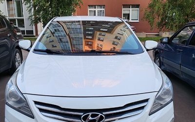 Hyundai Solaris II рестайлинг, 2014 год, 1 150 000 рублей, 1 фотография