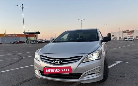 Hyundai Solaris II рестайлинг, 2014 год, 900 000 рублей, 10 фотография
