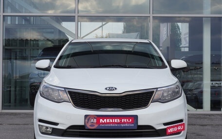 KIA Rio III рестайлинг, 2016 год, 999 000 рублей, 2 фотография