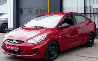 Hyundai Solaris II рестайлинг, 2011 год, 630 000 рублей, 1 фотография