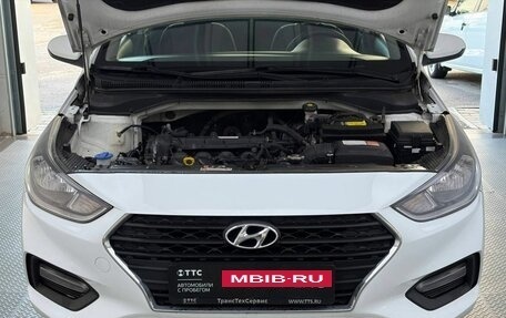 Hyundai Solaris II рестайлинг, 2018 год, 1 249 000 рублей, 11 фотография