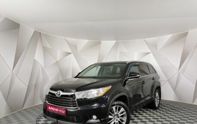 Toyota Highlander III, 2014 год, 2 635 000 рублей, 1 фотография