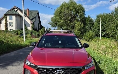 Hyundai Santa Fe IV, 2018 год, 2 800 000 рублей, 3 фотография
