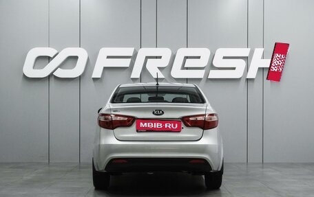 KIA Rio III рестайлинг, 2014 год, 949 000 рублей, 4 фотография