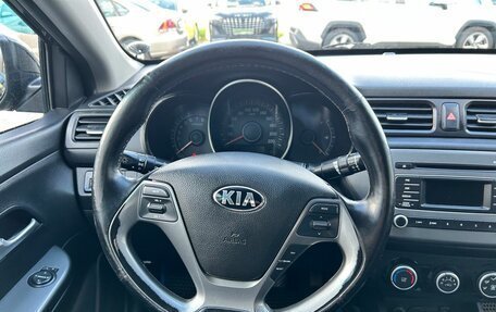 KIA Rio III рестайлинг, 2016 год, 941 000 рублей, 10 фотография