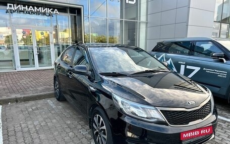 KIA Rio III рестайлинг, 2016 год, 941 000 рублей, 3 фотография