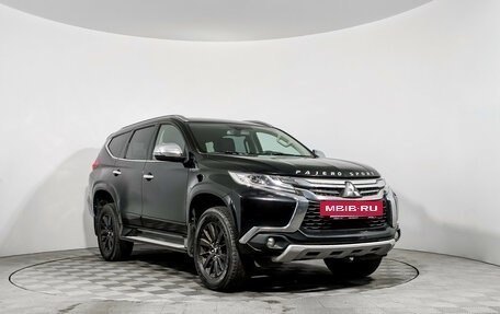 Mitsubishi Pajero Sport III рестайлинг, 2019 год, 3 190 000 рублей, 3 фотография
