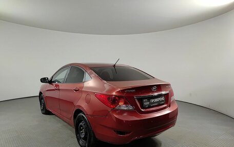 Hyundai Solaris II рестайлинг, 2011 год, 435 000 рублей, 8 фотография