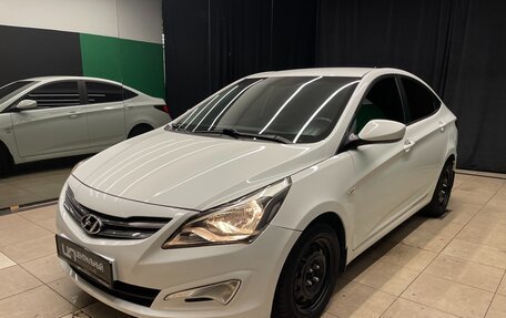 Hyundai Solaris II рестайлинг, 2014 год, 970 000 рублей, 3 фотография