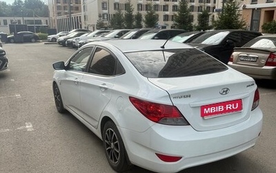 Hyundai Solaris II рестайлинг, 2012 год, 750 000 рублей, 1 фотография