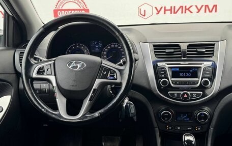 Hyundai Solaris II рестайлинг, 2015 год, 999 000 рублей, 21 фотография