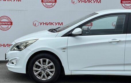 Hyundai Solaris II рестайлинг, 2015 год, 999 000 рублей, 13 фотография