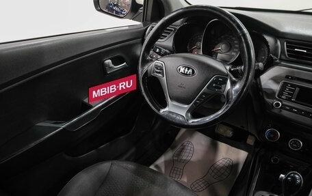 KIA Rio III рестайлинг, 2017 год, 1 379 000 рублей, 15 фотография