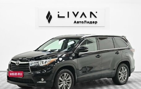 Toyota Highlander III, 2015 год, 2 655 000 рублей, 3 фотография