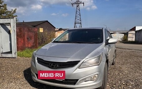 Hyundai Solaris II рестайлинг, 2016 год, 820 000 рублей, 2 фотография